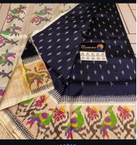 PGMRIDSS5Y09NSDD06- Ikat silk saree