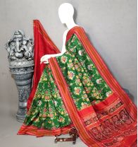PALUIDSS5Y20NSCD13- Ikat silk saree