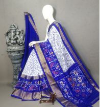PALUIDSS5A06NCDC14- Ikat silk saree
