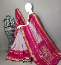 PALUIDSS5Y03TSDC15- Ikat silk saree