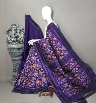 PALUIDSS5A07BSCC09- Ikat silk saree