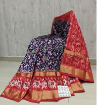 PSHLIDSS5Y10NCDC30- Ikat silk saree