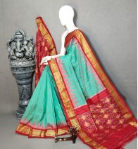PALUIDSS5Y20NSCD12- Ikat silk saree