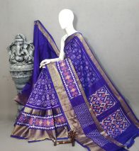 PALUIDSS5A06NCDC38- Ikat silk saree