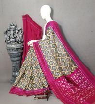 PALUIDSS5A07BSCC17- Ikat silk saree