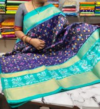 PSRHIDSS5A09NSCD12- Ikat silk saree