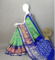 PRKSIDSS5Y05NDDC06- Ikat silk saree