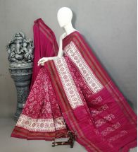 PALUIDSS5A06NCDC44- Ikat silk saree