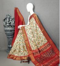 PALUIDSS5A09NSCD07- Ikat silk saree