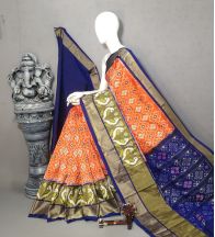 PALUIDSS5A06NCDC17- Ikat silk saree