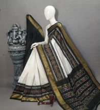 PALUIDSS5A06NCDC37- Ikat silk saree