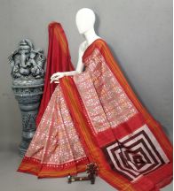 PALUIDSS5A07BSCC40- Ikat silk saree