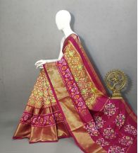 PRKSIDSS5Y05NDDC07- Ikat silk saree