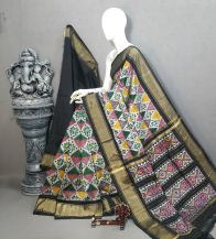 PALUIDSS5A06NCDC02- Ikat silk saree