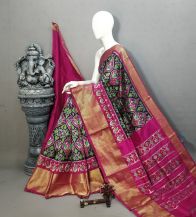 PALUIDSS5A06NCDC33- Ikat silk saree