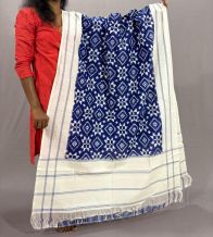 PSSIICDP5Y04IBDC07- Double Ikat cotton dupatta