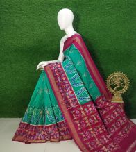PUSNIDSS5Y09NDCC12- Ikat silk saree