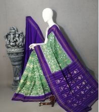 PALUIDSS5A07BSCC12- Ikat silk saree