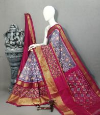 PALUIDSS5A06NCDC36- Ikat silk saree