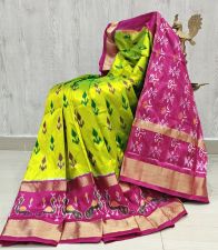 PSHLIDSS5Y10NCDC29- Ikat silk saree