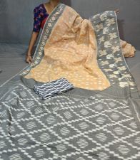 PGMRICTS5Y31INDC49- Ikat cotton saree