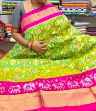 PSRHIDSS5A09NSCD03- Ikat silk saree