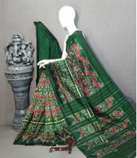PALUIDSS5Y10BBCD03- Ikat silk saree