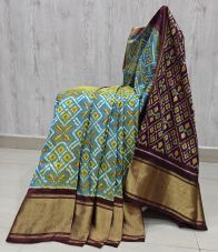 PSHLIDSS5Y12NCDD09- Ikat silk saree