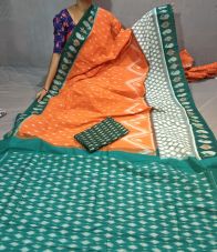 PGMRICTS5Y31INDC51- Ikat cotton saree
