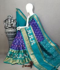 PALUIDSS5A06NCDC41- Ikat silk saree