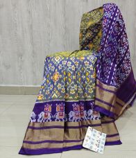 PSHLIDSS5Y04NCDD05- Ikat silk saree