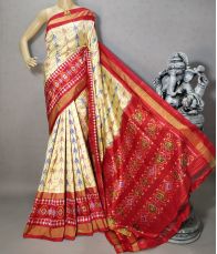 PRIHIDSS5Y02TTCD02- Ikat silk saree