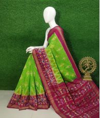 PUSNIDSS5Y09NDCC19- Ikat silk saree