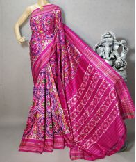 PRIHIDSS5Y12BTCD21- Ikat silk saree