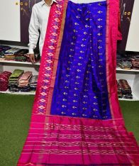PSRGILWS5Y04XZCC13- light weight Ikat silk saree