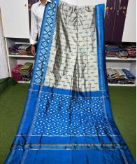 PSRGILWS5Y04XZCC34- light weight Ikat silk saree