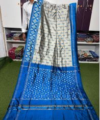 PSRGILWS5Y10XZCC32- light weight Ikat silk saree