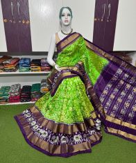 PSRGIDSS5Y20BBCC57- Ikat silk saree