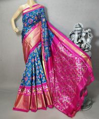 PRIHIDSS5Y05BTCC06- Ikat silk saree