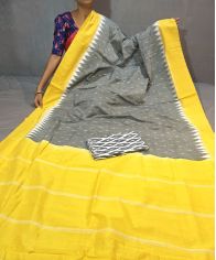 PGMRICTS5Y31INDC35- Ikat cotton saree