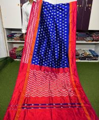 PGMRILWS5A07XZCD19- light weight Ikat silk saree