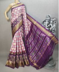 PRIHIDSS5A06NCDD13- Ikat silk saree