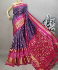 PRIHIDSS5A06NCDD19- Ikat silk saree