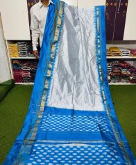 PSRGILWS5Y06XZDC07- light weight Ikat silk saree