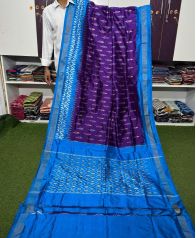 PGMRILWS5A07XZCD14- light weight Ikat silk saree