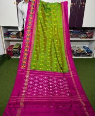 PGMRILWS5A07XZCD20- light weight Ikat silk saree