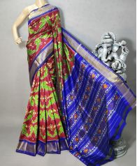 PRIHIDSS5A06NCDD30- Ikat silk saree