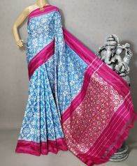 PRIHIDSS5Y05BTCC27- Ikat silk saree