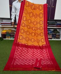 PSRGICTS5A30INCD31- Ikat cotton saree