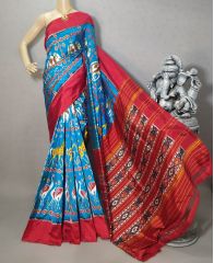 PRIHIDSS5A07EDDC04- Ikat silk saree